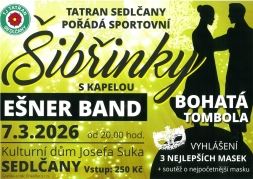 SPORTOVNÍ ŠIBŘINKY 2026 - předprodej vstupenek